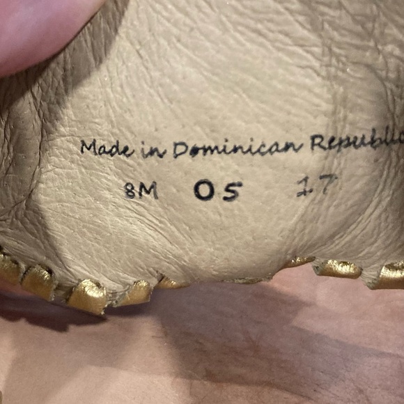 Jack Rogers tan/gold womens sandals, sz 8 - Picture 7 of 7